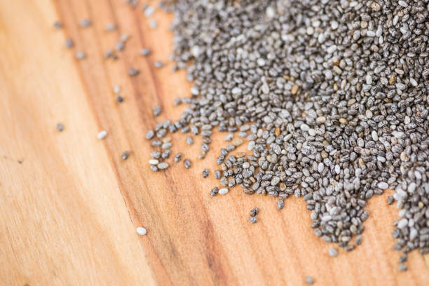 istock Heap of Chia seeds 1057421200