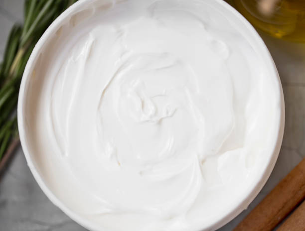 istock Body lotion or cream texture closeup background 1057427702