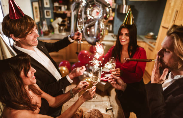 istock new year celebration with champagne 1057438138