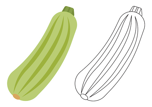 Ilustración de Dibujos Animados De Verduras Calabacín Página Para Colorear Juego Para Niños y más Vectores Libres de Derechos de Calabacín - iStock Ilustración de Dibujos Animados De Verduras Calabacín Página Para Colorear Juego Para Niños y más Vectores Libres de Derechos de Calabacín - iStock