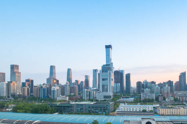istock Modern Beijing in the morning 1057469618