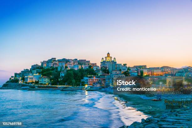 Porto Maurizio In The Province Of Imperia Liguria Italy Stock Photo - Download Image Now