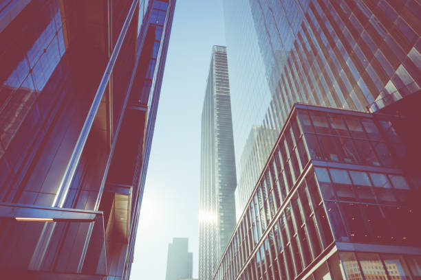 istock Modern architecture in New York, USA. 1057484818