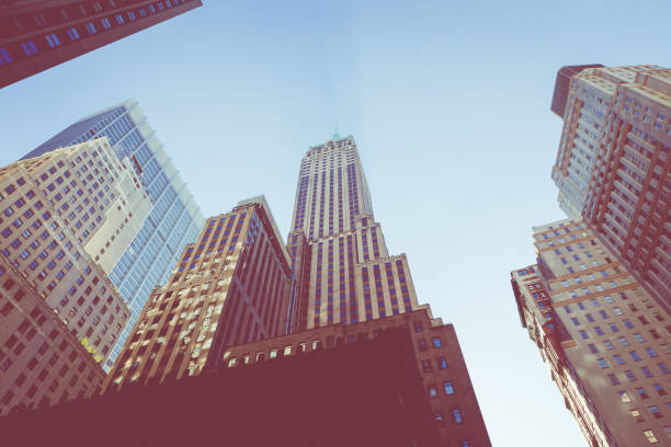 istock Modern architecture in New York, USA. 1057484854