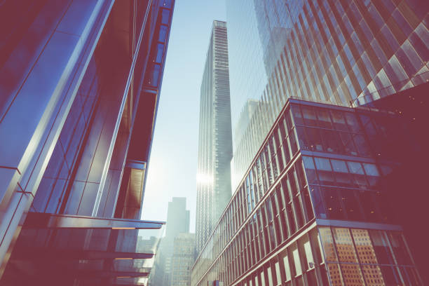 istock Modern architecture in New York, USA. 1057484872
