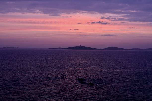 istock Sunset over the Scilly Isles- June 2018 1057494606
