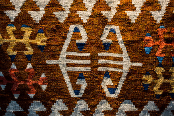 istock Hand made carpet and rugs of  traditional types 1057501962