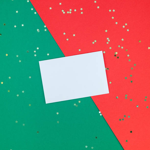istock New Year or Christmas greeting letter mockup 1057509370