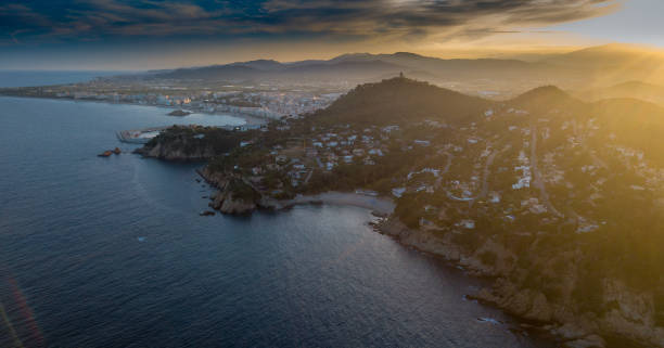 istock Sunset in Costa Brava in Barcelona, Spain 1057511572
