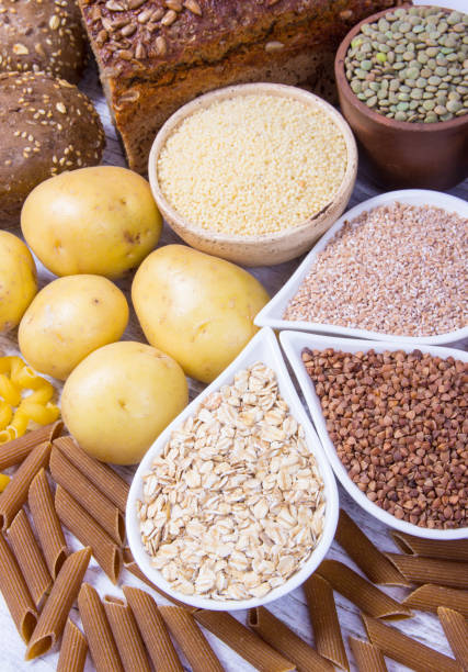 istock Carbohydrates - a basic source of energy for the human body. 1057513482