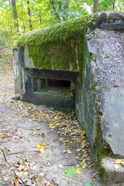 istock Polish field fortifications from the Second World War. 1057514770