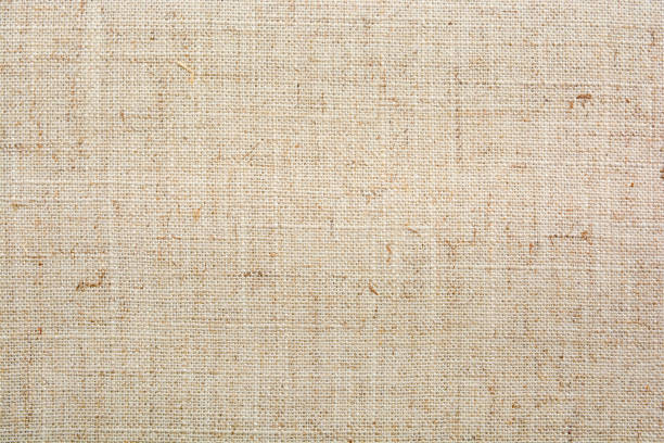 Texture of natural linen fabric