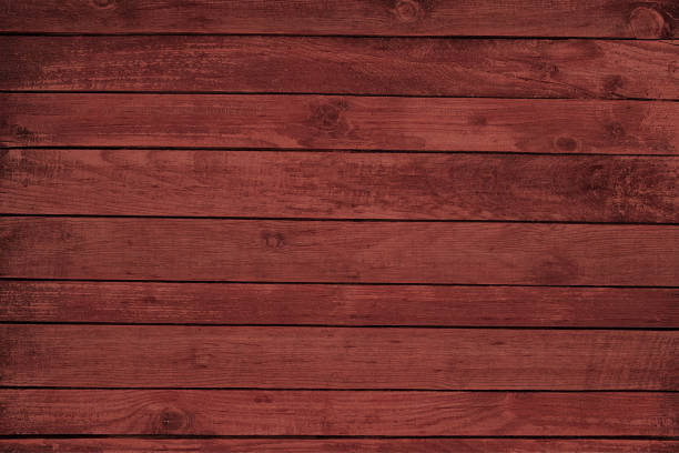 texture du bois rouge - Photo