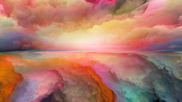 istock Energy of Abstract Landscape 1057547316