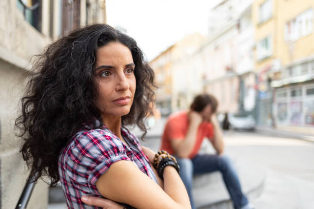 istock Woman on street 1057547774