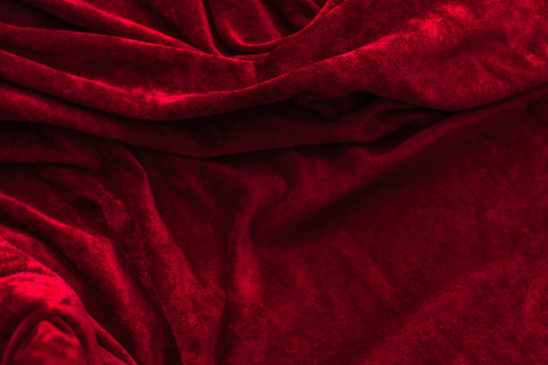 Red velvet Velvet, Textile, Curtain, Material, Silk satin photos stock pictures, royalty-free photos & images