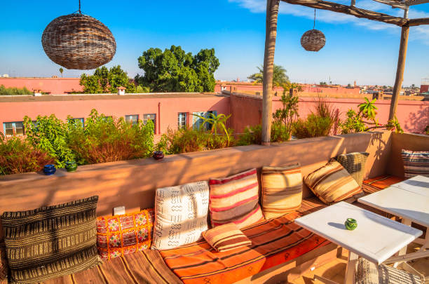 istock Traditional interior of cafe in Marrakech, Morocco 1057565912