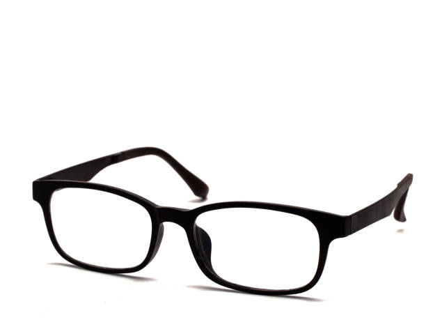 istock a pair of black fashioned frame glasses 1057566478