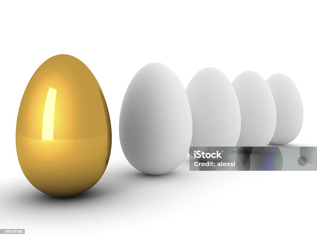 Huevos de oro - Foto de stock de 401k - Palabra en inglés libre de derechos