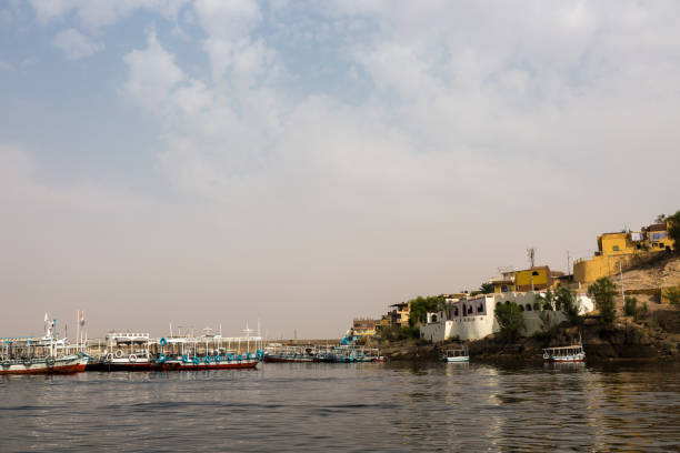 istock Small harbor and boats 1057582388