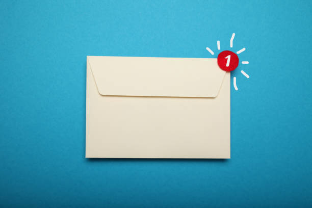 istock Newsletter notification, subscribe email. Information message, marketing envelope 1057582898