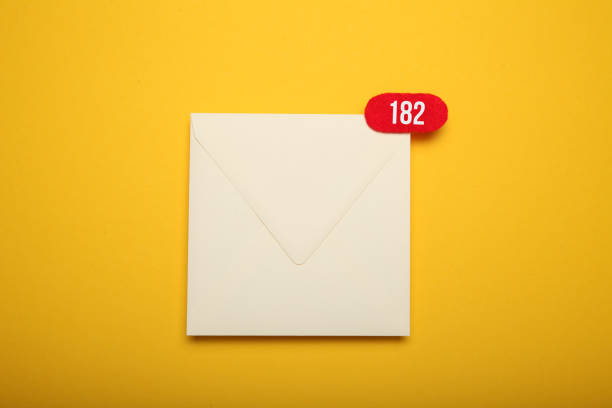 istock Newsletter notification, subscribe email. Information message, marketing envelope 1057583128