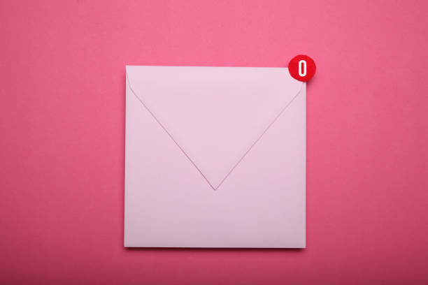 istock Newsletter notification, subscribe email. Information message, marketing envelope 1057583230
