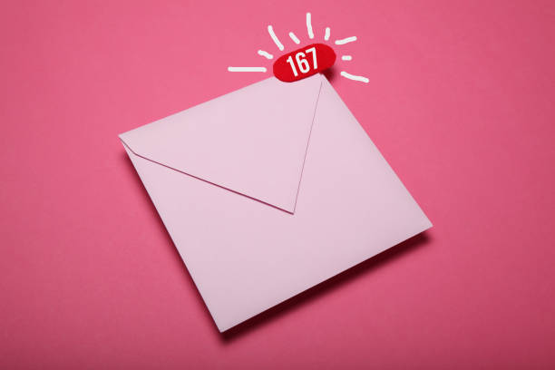 istock Newsletter notification, subscribe email. Information message, marketing envelope 1057583238