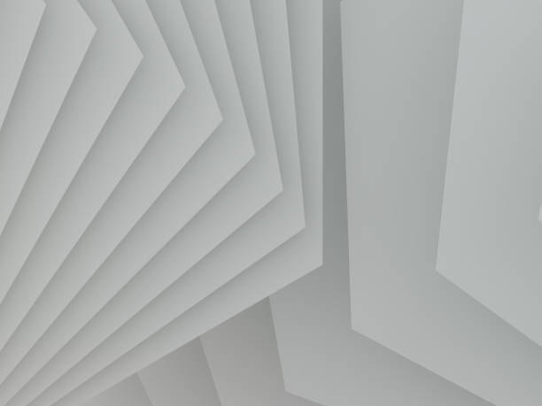 istock Abstract geometric background of the shape. 3D 1057585940
