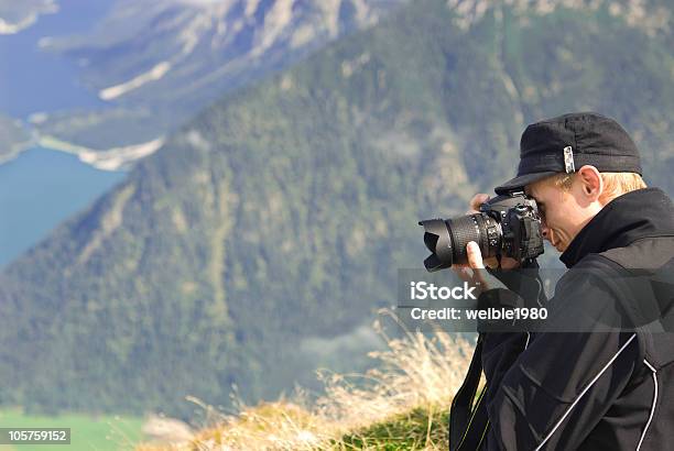 Mountain Peak Schießen Stockfoto und mehr Bilder von Abenteuer - Abenteuer, Aktiver Lebensstil, Ausrüstung und Geräte