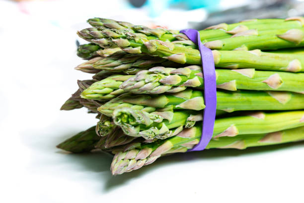 istock Bunch of asparagus 1057591728