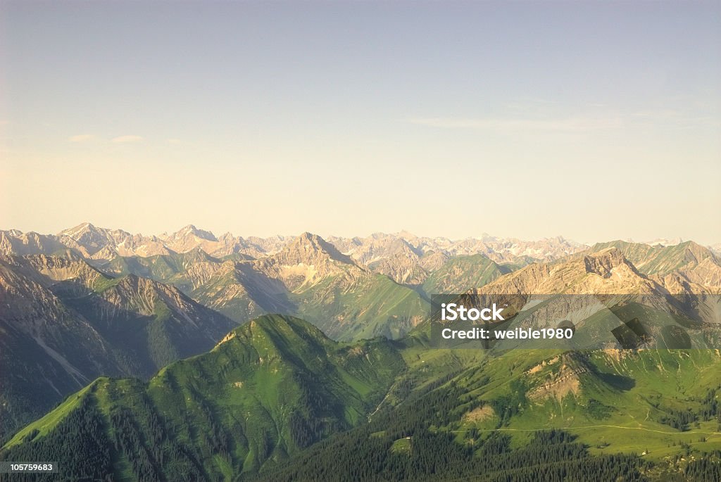 Mountain View "Lechtaler Alpen". - Lizenzfrei Alm Stock-Foto