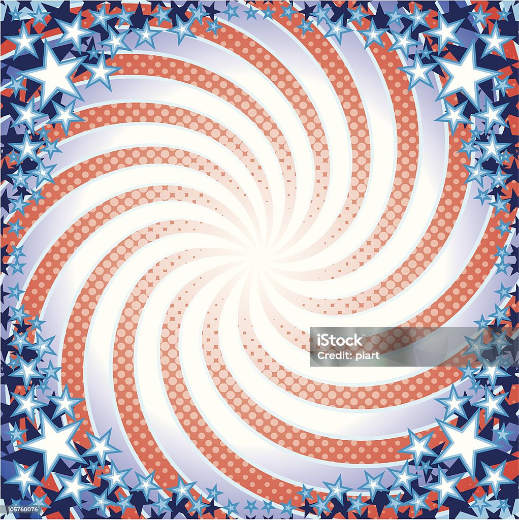 American theme Patriotic background with stars and stripes. American Culture stock vector