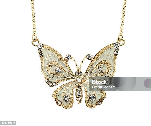 Joyas Foto de stock y más banco de imágenes de Mariposa - Lepidópteros - Mariposa - Lepidópteros, Collar, Joyas