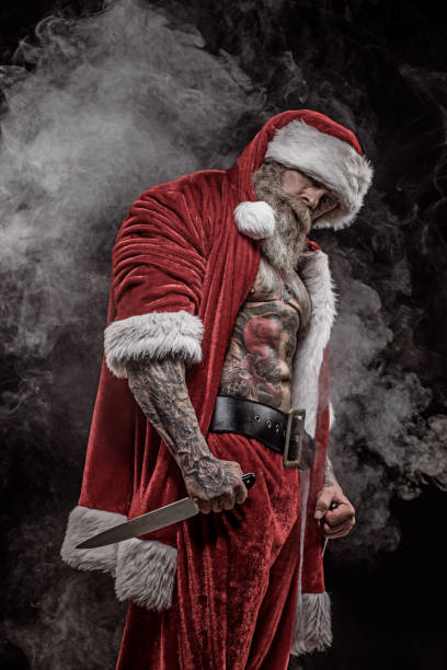 istock Bad Santa Claus 1057603940