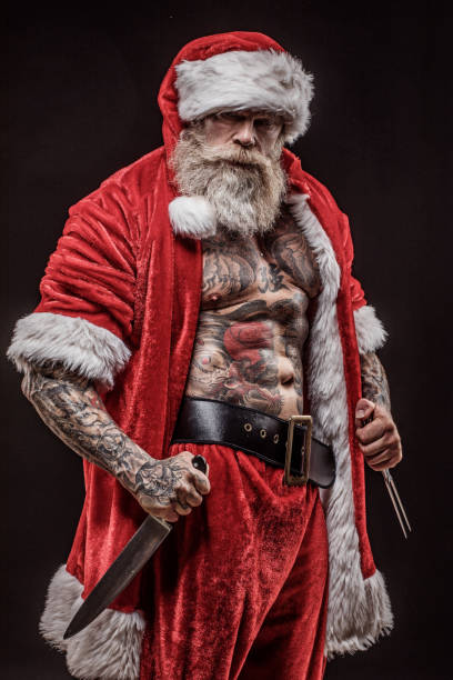 istock Bad Santa Claus 1057605254
