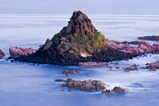 A pirâmide de Rock - foto de acervo