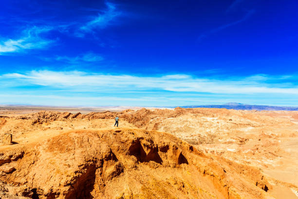 istock Landscape in Atacama desert, Chile. Copy space for text. 1057617246