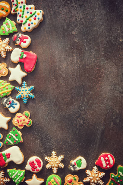 istock Homemade Christmas Gingerbread Cookies 1057622054