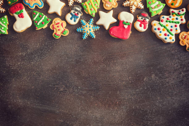 istock Homemade Christmas Gingerbread Cookies 1057623214
