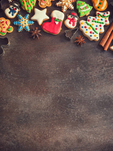 istock Homemade Christmas Gingerbread Cookies 1057623272