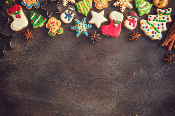 istock Homemade Christmas Gingerbread Cookies 1057623334