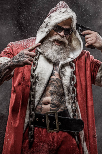 istock Bad Santa Claus 1057628440