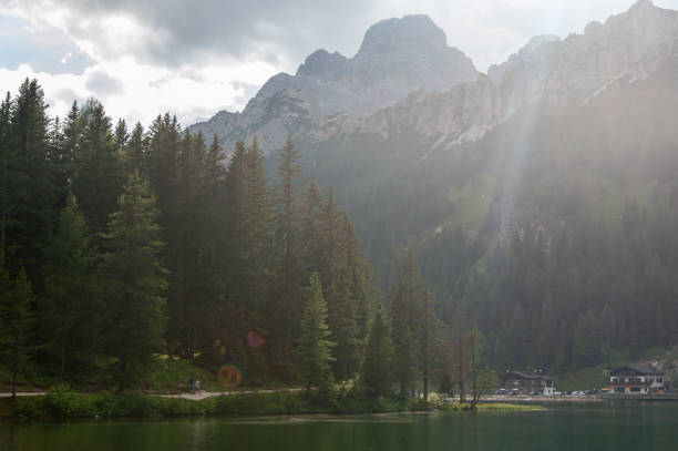 istock Lago Misurina in the Italian Dolomites 1057628642