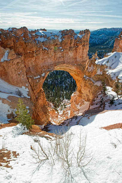 istock Rock Formation called Natural Bridge in Bryce Canyon National Park 1057632364
