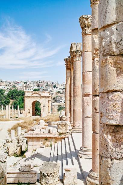 istock Ancient Roman city of Jerash, JORDAN 1057632664