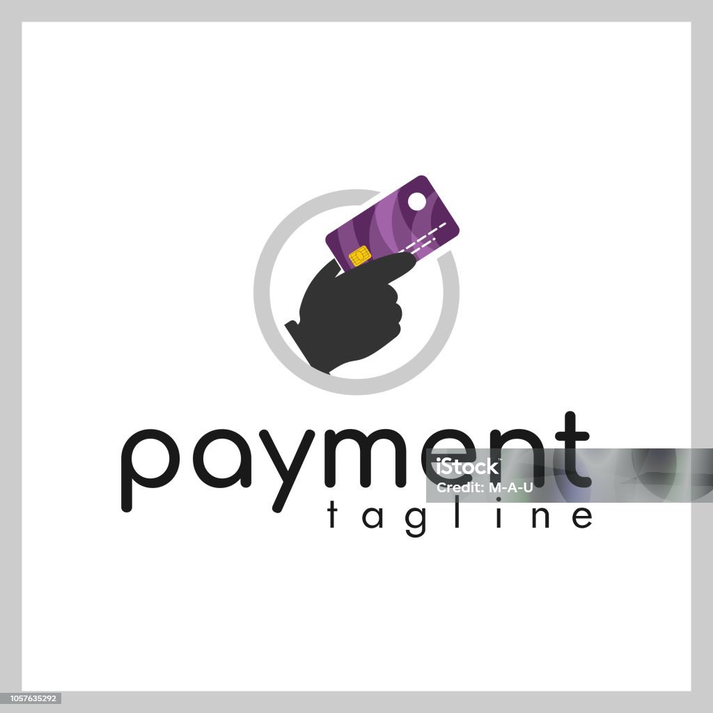 Credit card payment logo vector Logo stock vector Credit card payment logo vector Logo stock vector