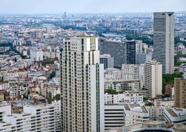 istock Business architecture in Paris.La Defense 105765330