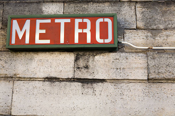 istock Paris Metro Sign, France 105765969