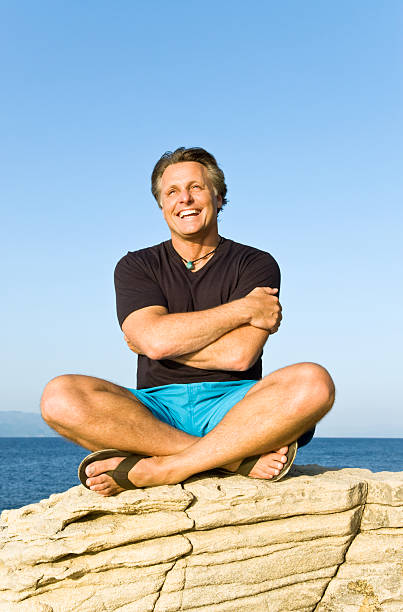 istock happy smiling forties man 105766161
